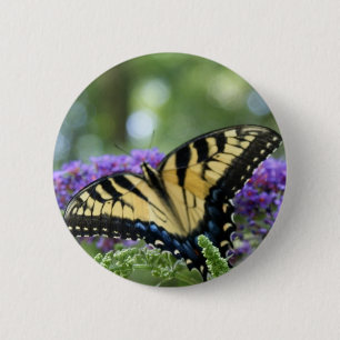 Vlinder Ronde Button 5,7 Cm