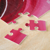 Vlinder Roos Schilderij van Alfred Fox Legpuzzel (Zijkant)