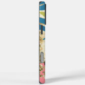  vlinder roze damast naam of citaat Case-Mate iPhone case (Achterkant / Rechts)