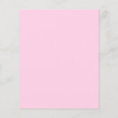 Vlinder roze roos bloemenboog budget Baby shower (Achterkant)