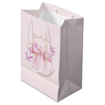 Vlinder Roze Strik Baby Shower
