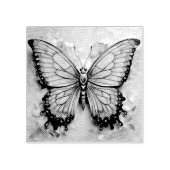 Vlinder rubberstempel (Afrduk)