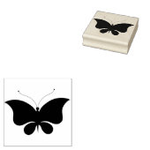 Vlinder Rubberstempel (Gestempeld)