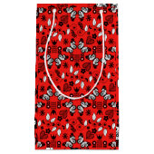 Vlinder Scandinavische volkskunst Klein Cadeauzakje (Voorkant)