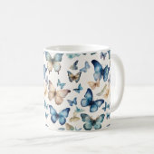 Vlinder Schoonheden Koffiemok (Voorkant rechts)