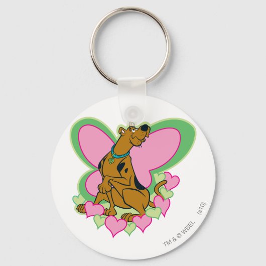  vlinder Scooby-Doo Sleutelhanger (Voorkant)
