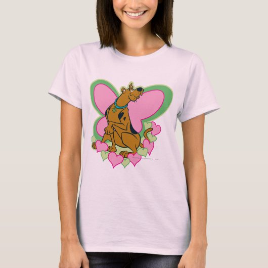  vlinder Scooby-Doo T-shirt (Voorkant)