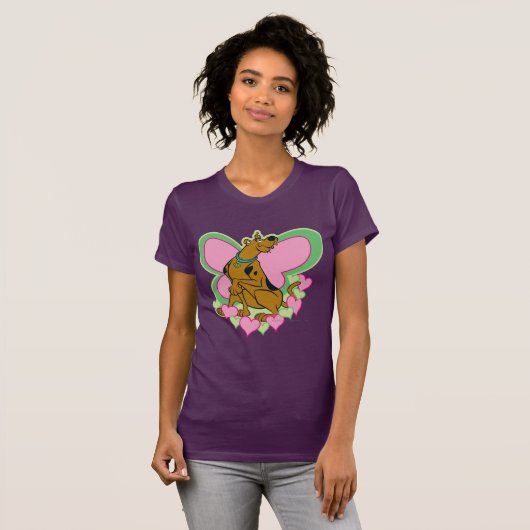  vlinder Scooby-Doo T-shirt (Voorkant volledig)