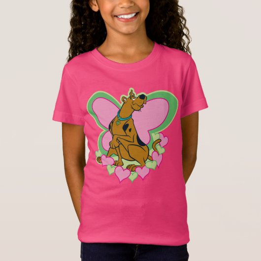  vlinder Scooby-Doo T-shirt (Voorkant)