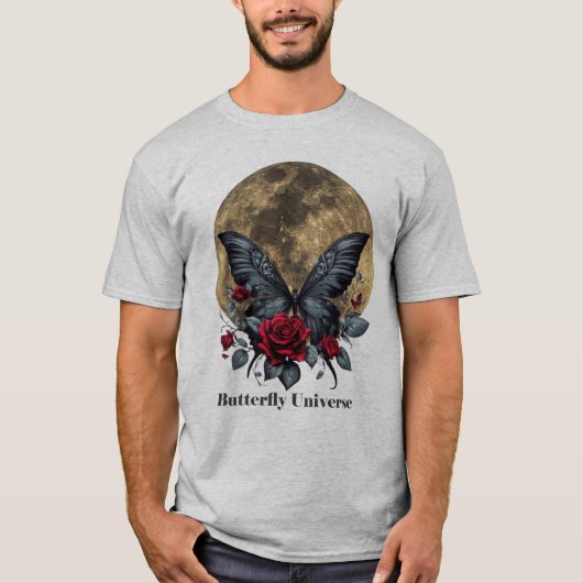 vlinder shirt (Voorkant)