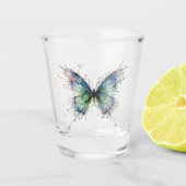 Vlinder Shot Glas (Voorkant)