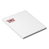 Vlinder sigaar Antiek schilderij Adverteren Notitieblok (Schuin)