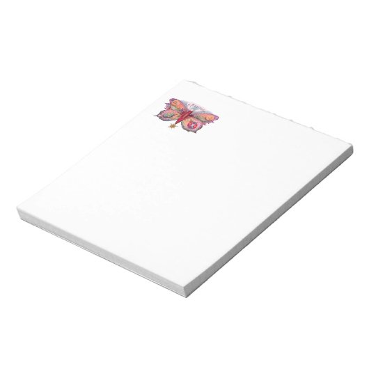 Vlinder sigaar Antiek schilderij Adverteren Notitieblok (Linkerzijde)