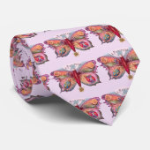 Vlinder sigaar Antiek schilderij Adverteren Stropdas (Opgerold)