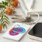 Vlinder Sleutelhanger (Voorkant Rechts)