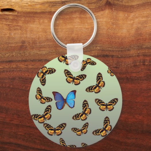 vlinder sleutelhanger (Voorkant)