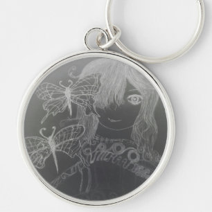 vlinder sleutelhanger