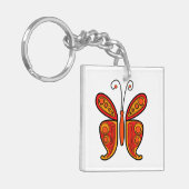 Vlinder Sleutelhanger (Voorkant Links)