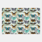  Vlinder & Snake Gotische Natuur Inpakpapier Vel (Voorkant 2)