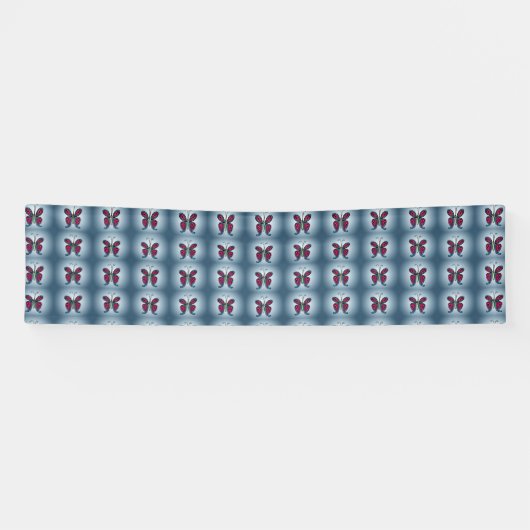 Vlinder  spandoek (Horizontaal)