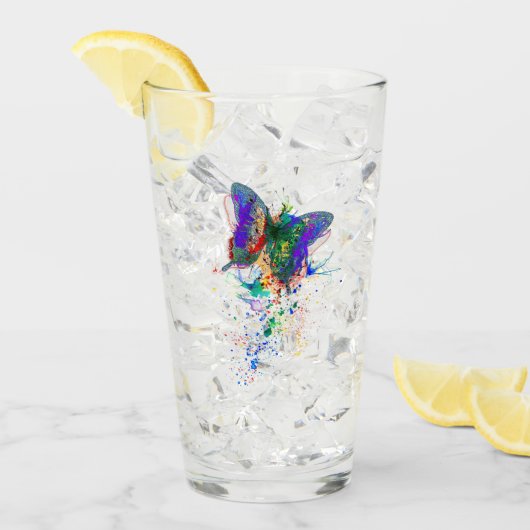 Vlinder spat glas (Voorkant ijs)