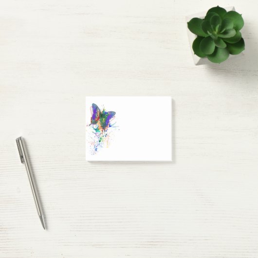vlinder spat post-it® notes (Kantoor)