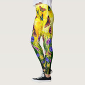 Vlinder Springtime Bloemen Leggings (Links)