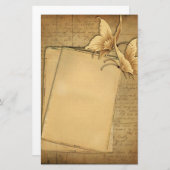 vlinder Stationery Briefpapier (Voorkant / Achterkant)