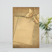 vlinder Stationery Briefpapier (Staand voorkant)