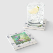 Vlinder stenen onderzetter (Zijkant)