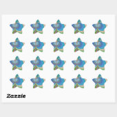 Vlinder Ster Sticker (Vel)
