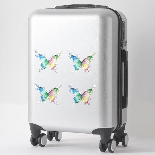 Vlinder Sticker (Koffer)