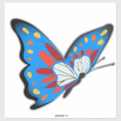 Vlinder Sticker (Vel)