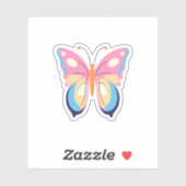 Vlinder Sticker (Vel)