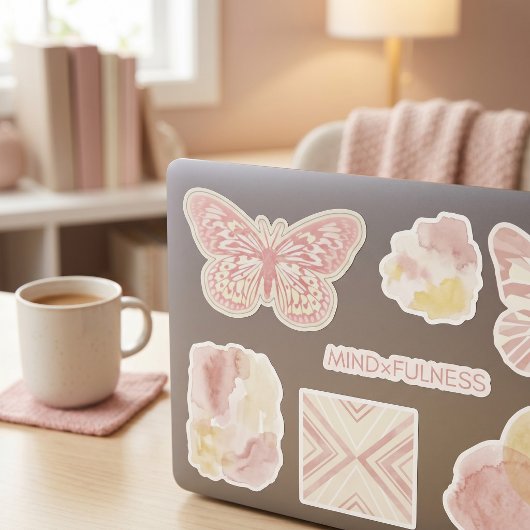 Vlinder Sticker