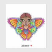 vlinder sticker (Vel)