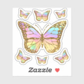 vlinder sticker (Vel)