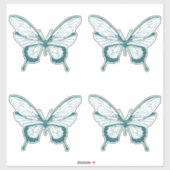 Vlinder Sticker (Vel)