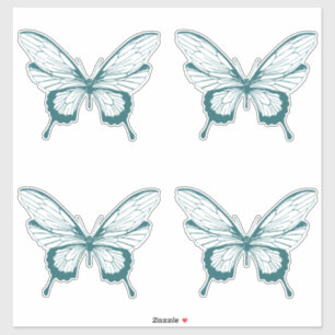 Vlinder Sticker