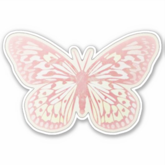 Vlinder Sticker (Voorkant)