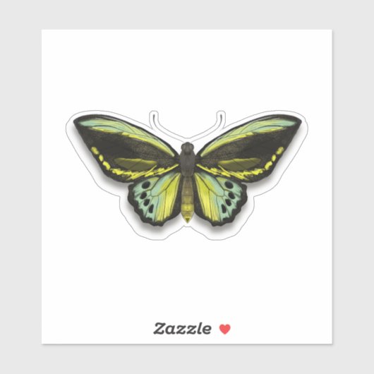 Vlinder  sticker (Vel)