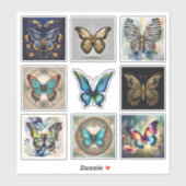 Vlinder Sticker Collectie (Vel)