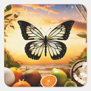 Vlinder stickers ontwerp