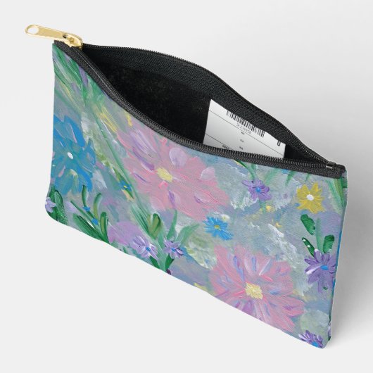Vlinder Struik Bloemen Accessoires Pouch Etui (Open)