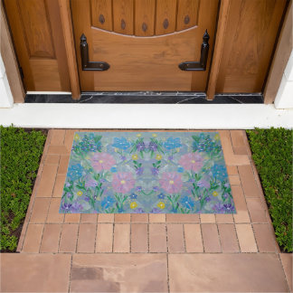 Vlinder Struik Bloemen Outdoor Mat