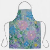 Vlinder Struik Bloemen Schort (Voorkant)