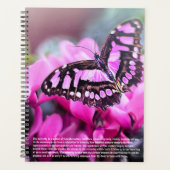 Vlinder symboliek kalender planner (Voorkant)