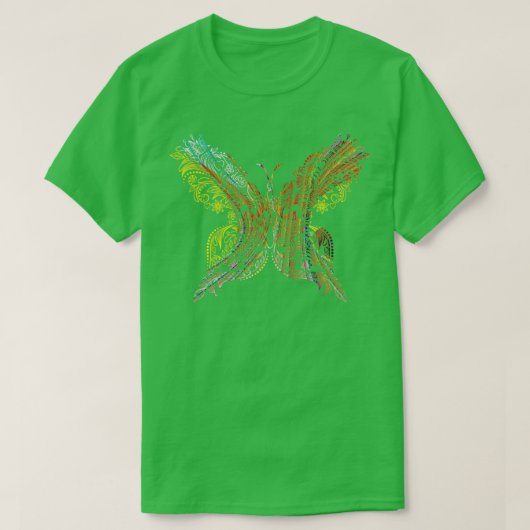 vlinder t-shirt (Design voorkant)