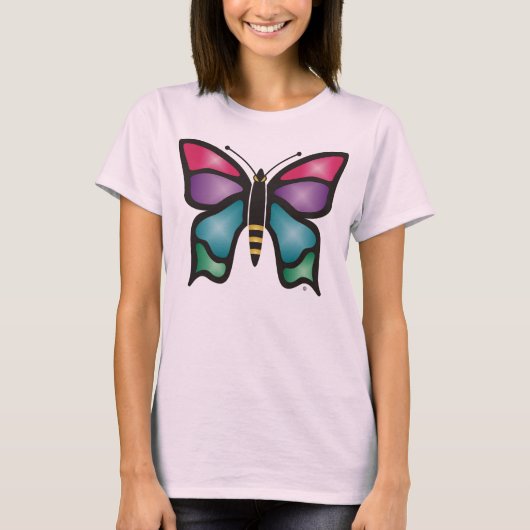 Vlinder T-shirt (Voorkant)