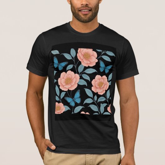 Vlinder T-shirt (Voorkant)
